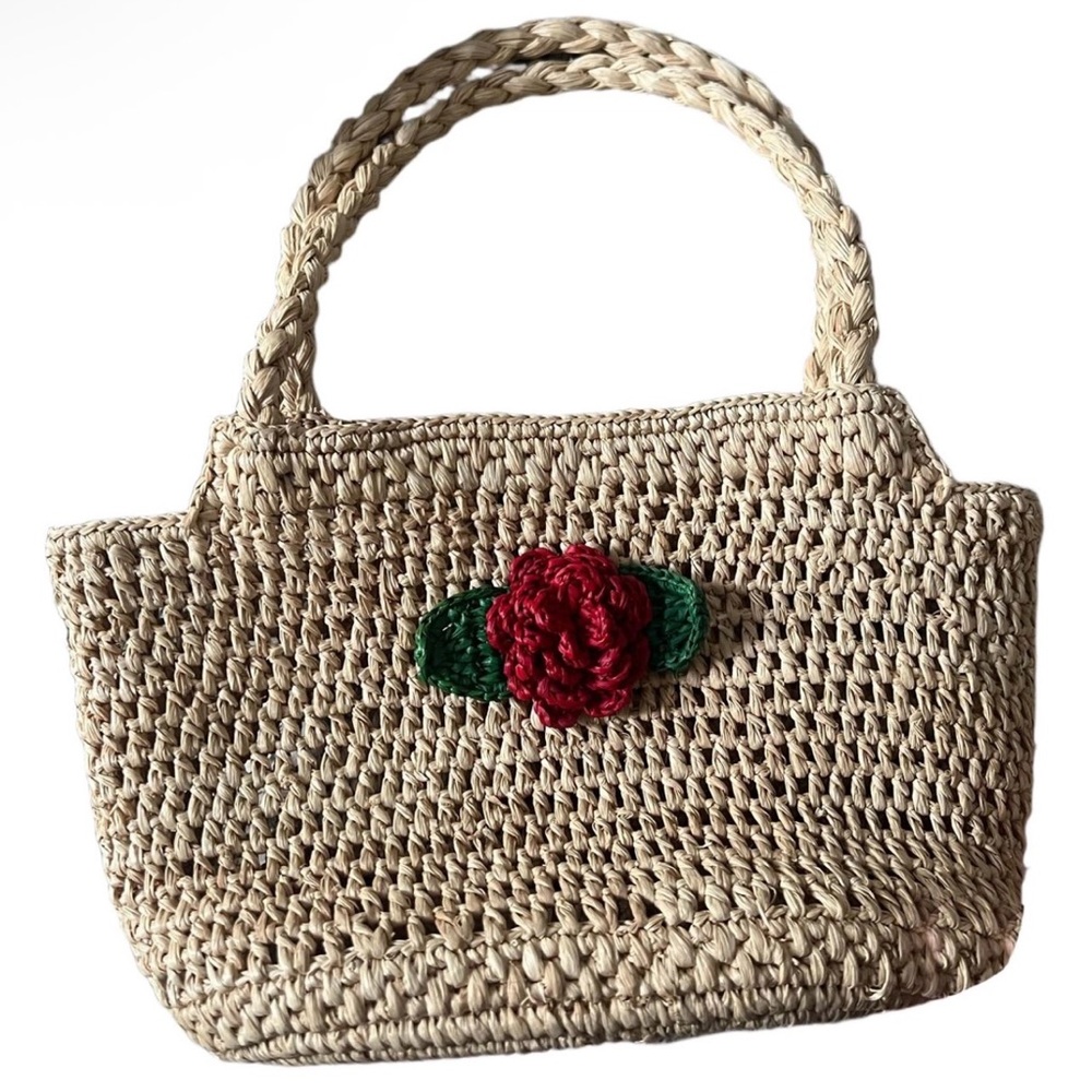 Rouje bag with flower detail